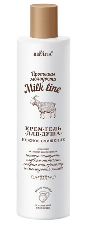 Milk Line - Jemně čistící sprchový gel s PROTEINY MLÁDÍ - Belita - 400 ml