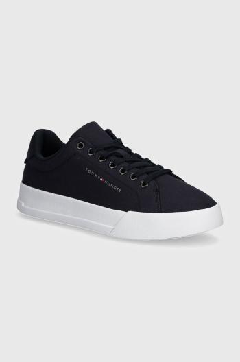 Sneakers boty Tommy Hilfiger TH COURT X VENTILE 1D2 tmavomodrá barva, FM0FM05114