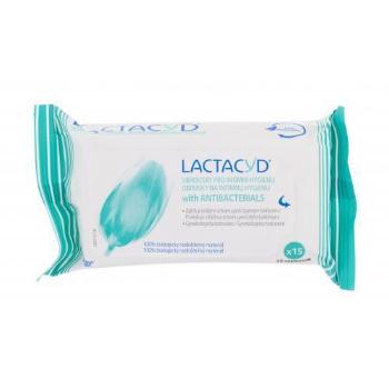 Lactacyd Pharma Antibacterial Cleansing Wipes 15 ks intimní kosmetika pro ženy