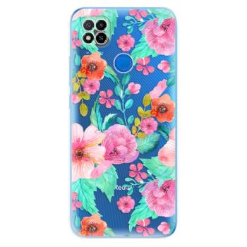 Odolné silikonové pouzdro iSaprio - Flower Pattern 01 - Xiaomi Redmi 9C