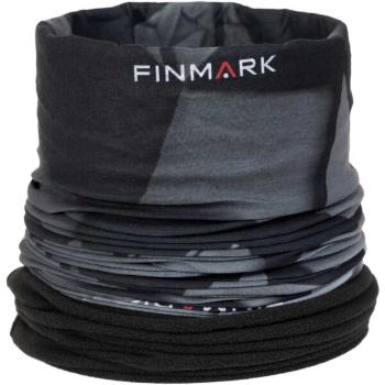 Finmark FSW-219 Multifunkční šátek s fleecem, černá, velikost UNI