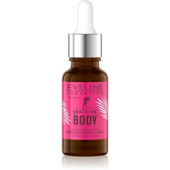 Eveline Cosmetics Brazilian Body samoopalovací kapky na obličej a tělo 18 ml