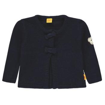 Steiff Girls Cardigan s mašlemi, marine