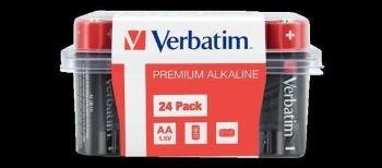 VERBATIM  AA  Alkalická Baterie 24 Pack / LR6