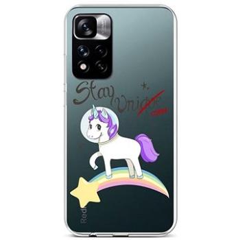TopQ Kryt Xiaomi Redmi Note 11 Pro+ 5G silikon Stay Unicorn 72494 (Sun-72494)