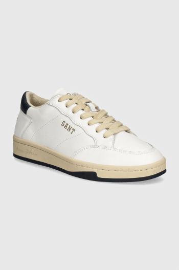 Kožené sneakers boty Gant Prepus bílá barva, 29631682 G222