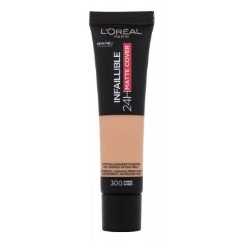 L'Oréal Paris Infaillible 24H Matte Cover 30 ml make-up pro ženy 300 Amber