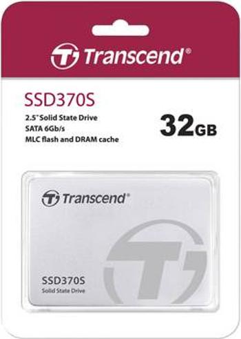 Interní SSD pevný disk 6,35 cm (2,5") 32 GB Transcend SSD370S Retail TS32GSSD370S SATA 6 Gb/s