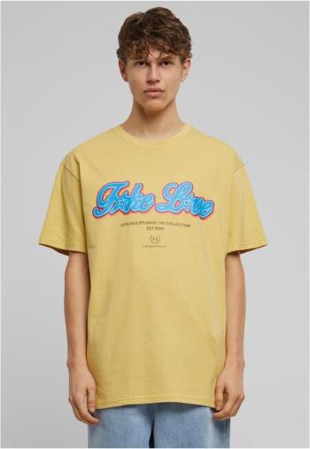 Mr. Tee F*ke L*ve Heavy Oversize Tee palemoss - XXL