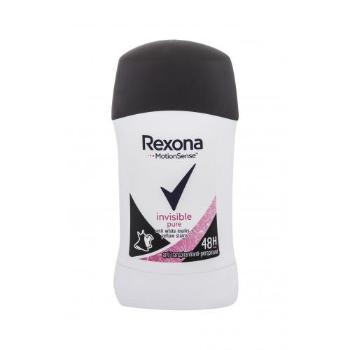 Rexona MotionSense Invisible Pure 48H 40 ml antiperspirant pro ženy deostick