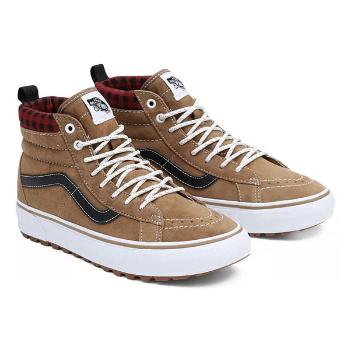 Zimní Tenisky Vans UA SK8-Hi MTE-1 PLAID BROWN - 39 - 7 - 6 - 25 cm