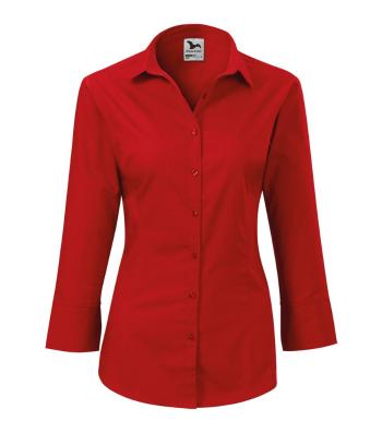 MALFINI Dámská košile s tříčtvrtečním rukávem Style - Červená | L
