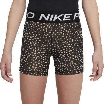 Nike NP DF 3IN SHORT ANML AOP Dívčí sportovní šortky, mix, velikost S