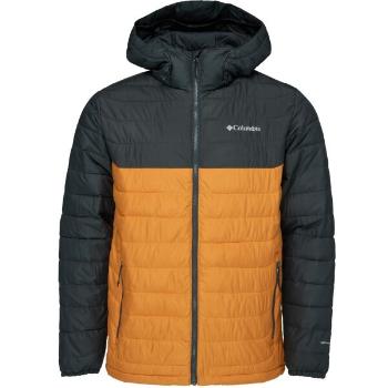 Columbia POWDER LITE II HOODED JACKET Pánská zimní bunda, žlutá, velikost