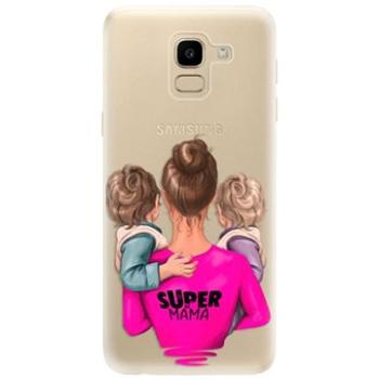 iSaprio Super Mama - Two Boys pro Samsung Galaxy J6 (smtwboy-TPU2-GalJ6)