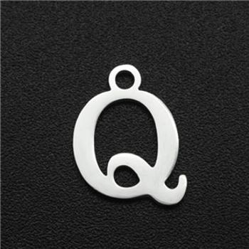 Šperky4U Ocelový přívěšek - iniciála - písmeno - OK1369-Q