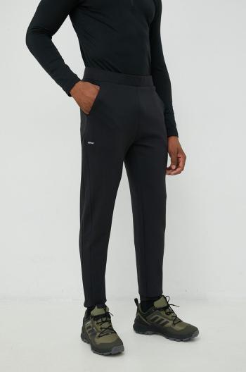 Tréninkové kalhoty Outhorn pánské, černá barva, hladké