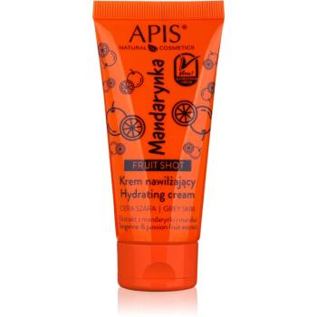 Apis Natural Cosmetics Fruit Shot Tangerine hydratační krém na unavenou pleť 50 ml