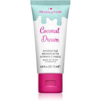 I Heart Revolution Delicious Primer Coconut Dream hydratační podkladová báze pod make-up 27 ml