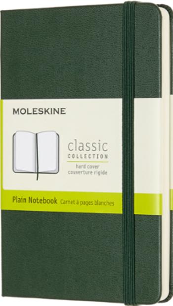 Moleskine - zápisník - čistý, zelený S