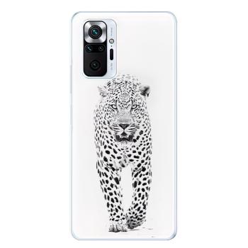 Odolné silikonové pouzdro iSaprio - White Jaguar - Xiaomi Redmi Note 10 Pro