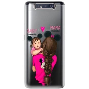 iSaprio Mama Mouse Brunette and Girl pro Samsung Galaxy A80 (mmbrugirl-TPU2_GalA80)