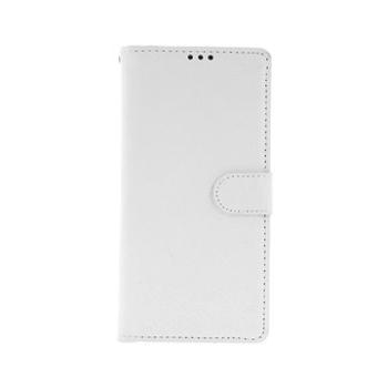 TopQ Xiaomi Redmi Note 8 Pro knížkové bílé s přezkou 46173 (Sun-46173)