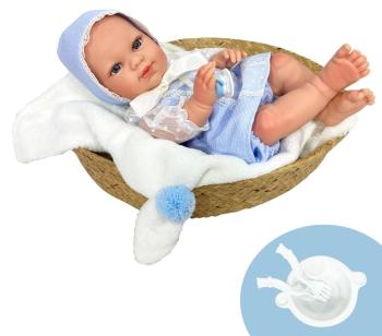 Nines 31432 Reborn Baby plaváček kluk 37 cm