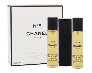 Chanel No. 5 - EDT 20 ml (plnitelný flakon) + náplň 2 x 20 ml, 20ml