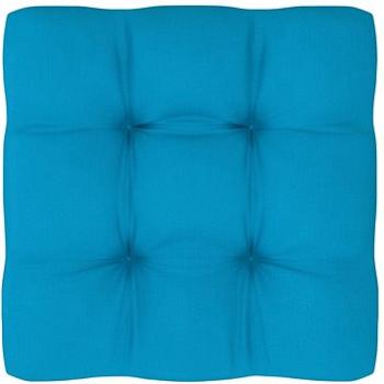 Poduška na pohovku z palet modrá 60 x 60 x 12 cm (314381)