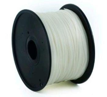 Tisková struna (filament) GEMBIRD, PLA, 1,75mm, 1kg, natural 3DP-PLA1.75-01-NAT, TIF052180