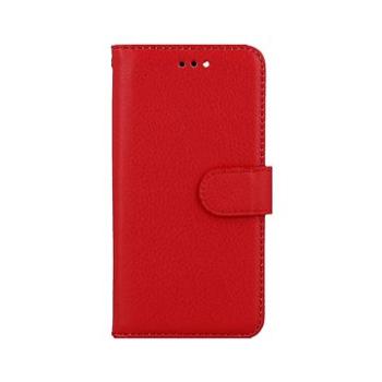 TopQ Pouzdro iPhone SE 2022 knížkové červené s přezkou 74993 (Sun-74993)