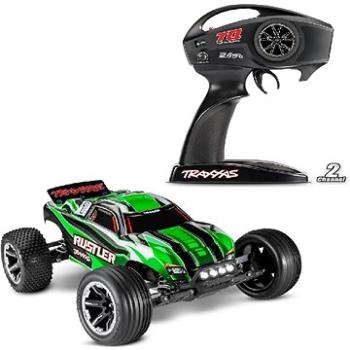 Traxxas Rustler 1:10 RTR zelený s LED osvětlením (0020334373113)