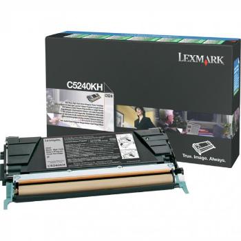 LEXMARK C5240KH - originální toner, černý, 8000 stran
