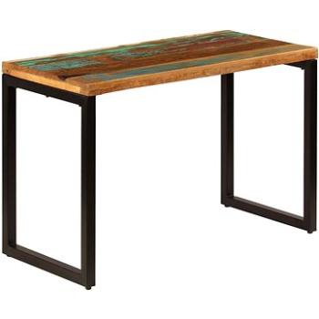 Jídelní stůl 115x55x76 cm masivní recyklované dřevo a ocel (247332)