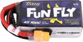 Akupack Li-Pol (modelářství) Tattu TA-FF-100C-1300-4S1P, 14.8 V, 1300 mAh