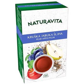 Naturavita Pear & Apple & Plum, ovocný čaj (20 sáčků) (NT01010)