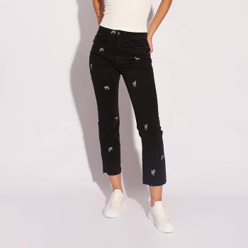 Cropped Flared Jeans – 34