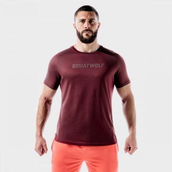 Tričko LAB360º Recycled Mesh Tee Tawny Port M - SQUATWOLF