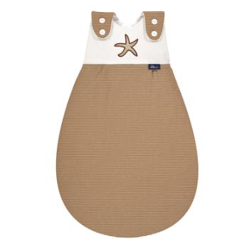 Alvi ® Baby-Mäxchen® Vnější pytel Starfish taupe/bílá