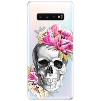 iSaprio Pretty Skull pro Samsung Galaxy S10+ (presku-TPU-gS10p)