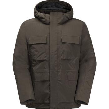 Jack Wolfskin TEXTOR UTILITY Pánská outdoorová bunda, khaki, velikost