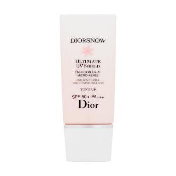 Christian Dior Diorsnow Ultimate UV Shield Tone Up SPF50 30 ml denní pleťový krém pro ženy na rozjasnění pleti