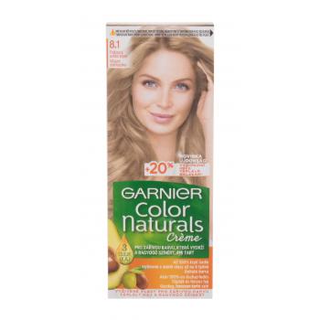 Garnier Color Naturals Créme 40 ml barva na vlasy pro ženy 8,1 Natural Light Ash Blond na barvené vlasy; na blond vlasy; na všechny typy vlasů
