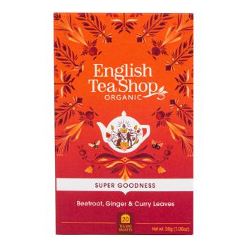 Čaj Červená řepa se zázvorem a kari 20 sáčků BIO ENGLISH TEA SHOP