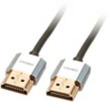 HDMI kabel LINDY [1x HDMI zástrčka - 1x HDMI zástrčka] šedá 1.00 m