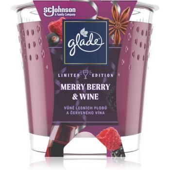 GLADE Merry Berry & Wine vonná svíčka 129 g