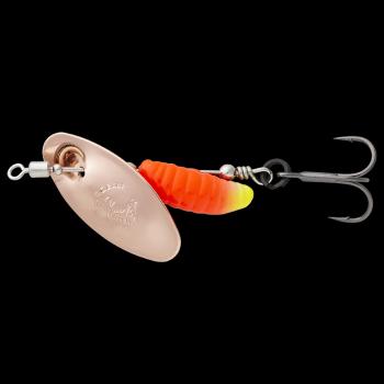 Savage gear třpytka grub spinners copper red yellow - #2 5,8 g