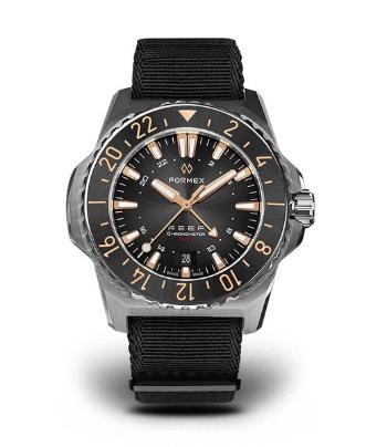 Formex Reef GMT Automatic Chronometer Black Dial with Rose Gold