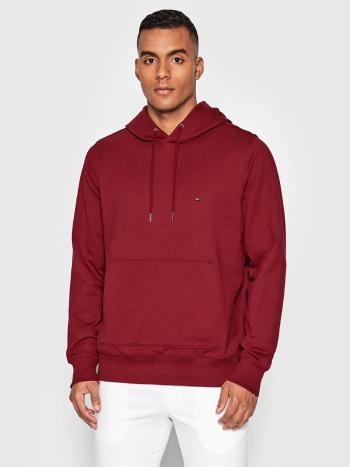 Tommy Hilfiger pánská vínová mikina 1985 Hoody - L (XJS)